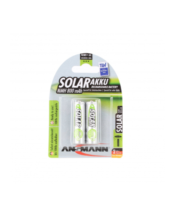 Ansmann Mignon Solar NiMh Bateria 2xAA 800mA