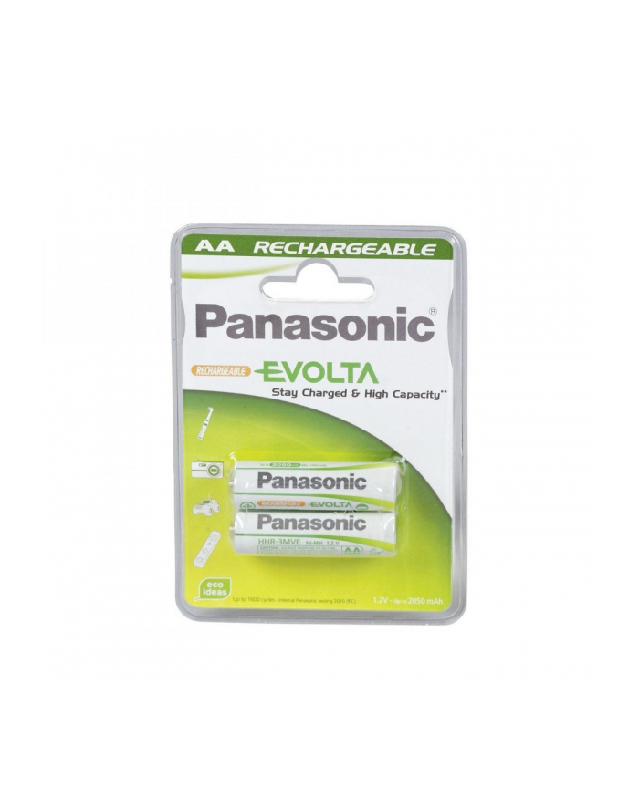 Panasonic Rechargeable EVOLTA AA P6E/2BC - Mignon główny