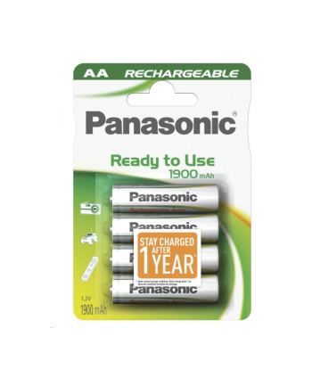 Panasonic Rechargeable EVOLTA AA P6E/4BC - Mignon