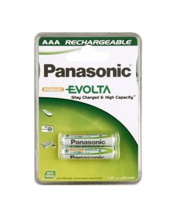 Panasonic Rechargeable EVOLTA AAA P03E/2BC - Micro