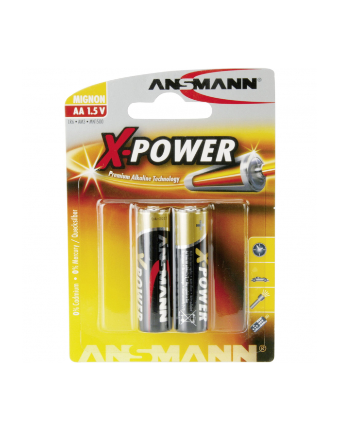 Ansmann Mignon X-Power 2xAA Blister główny