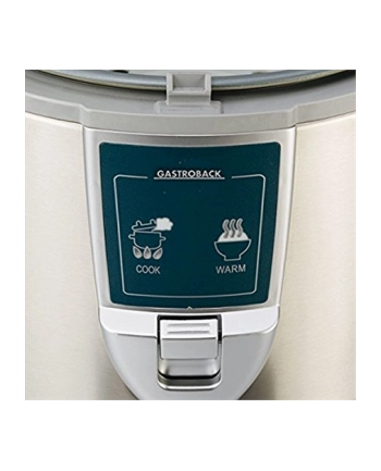 Gastroback Ryżowar 42518 5L silver/wh nr 2