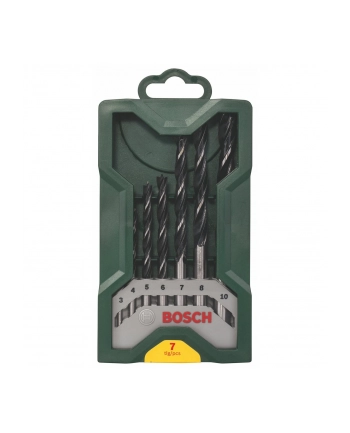 Bosch Mini X-Line Wiertła do drewna - zestaw 7 sztuk nr 1