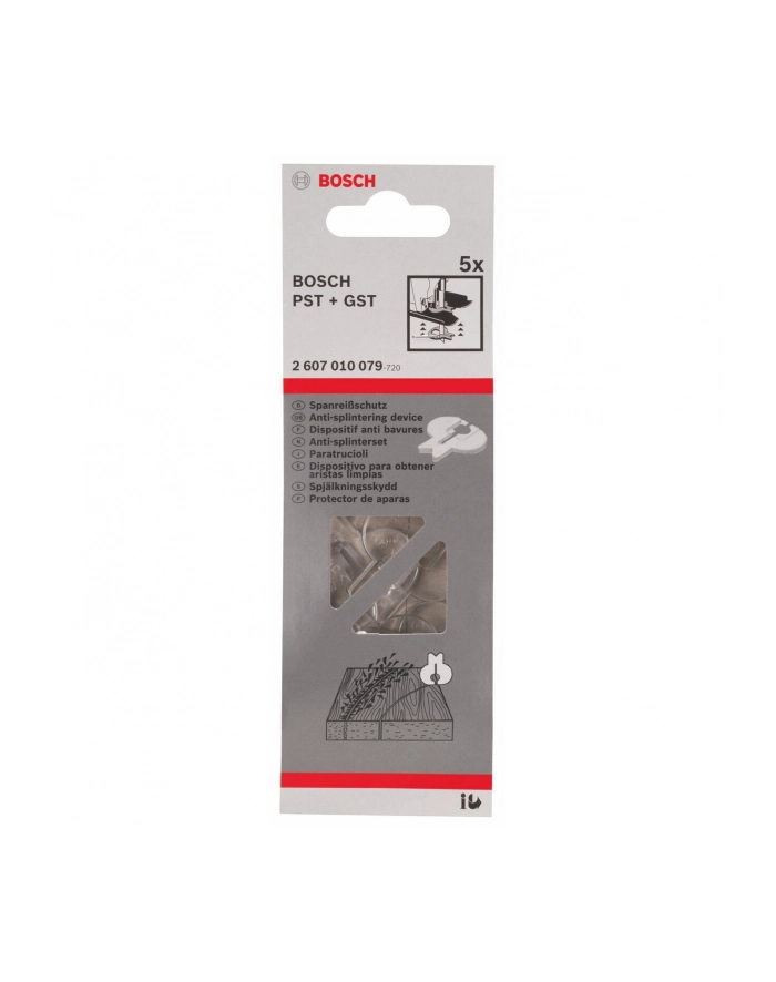 Bosch Płytka ochronna - 5 sztuk główny