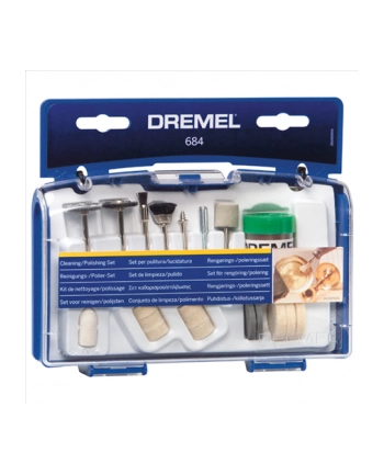Dremel Zestaw do czyszczenia i polerowania 684 20 częściowy nr 1
