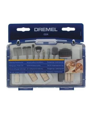 Dremel Zestaw do czyszczenia i polerowania 684 20 częściowy nr 2