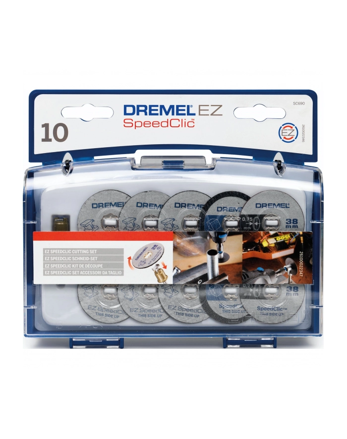 Dremel Akcesoria do cięcia SpeedClic SC690 11 częściowy główny