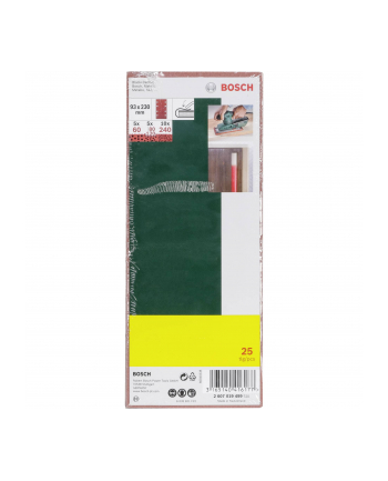 Bosch Papiery ścierne Schwing 25 sztuk nr 1