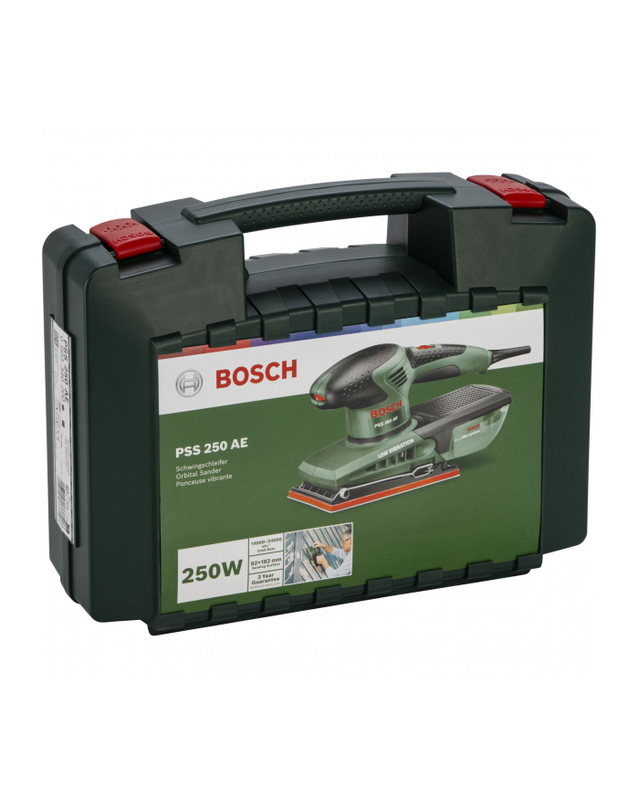 Bosch Szlifierka oscylacyjna  PSS 250AE i.K. green główny