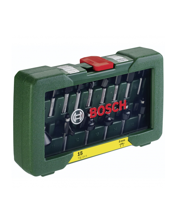 Bosch HM-Frezy zestaw (8mm) 15 sztuk główny