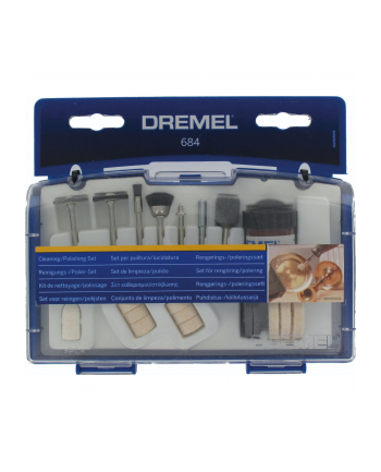 Dremel Zestaw do czyszczenia i polerowania 684 20 częściowy