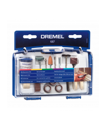 Dremel Uniwersalny zestaw do polerowania 687 52 częściowy