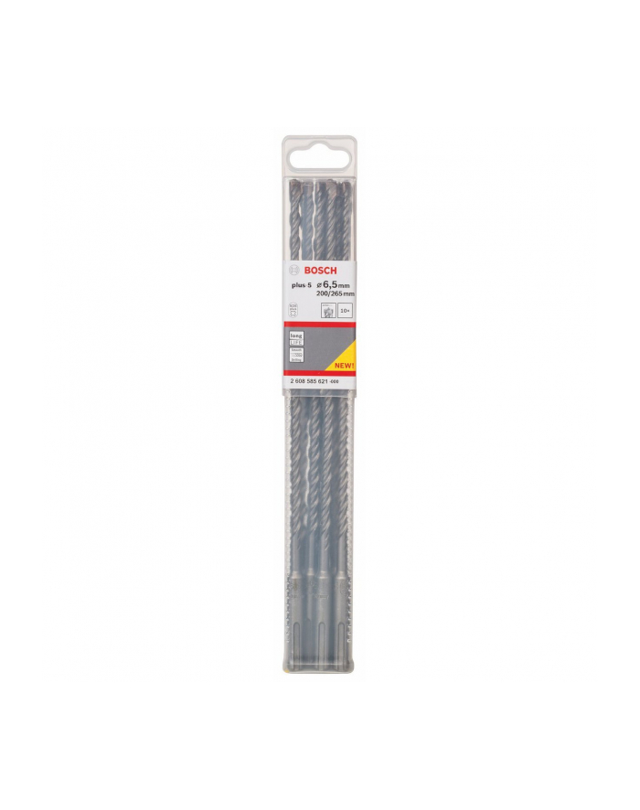Bosch Wiertła do młotów plus 5 6,5mm 10 sztuk główny