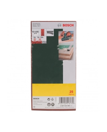 Bosch Papiery ścierne Schwing 25 sztuk nr 2