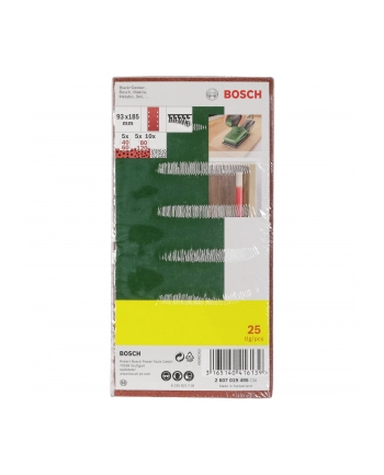 Bosch Papiery ścierne Schwing 25 sztuk nr 1