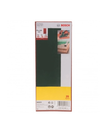 Bosch Papiery ścierne Schwing 25 sztuk nr 2