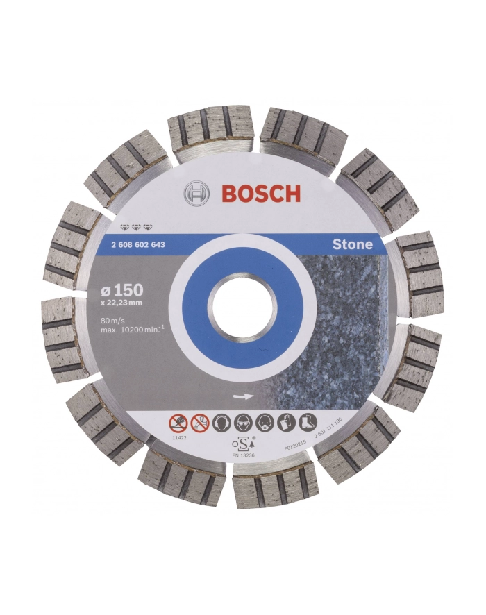Bosch Tarcza diamentowa Best 150mm główny