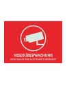 ABUS WarnSticker Video -D- 148x105mm - nr 1