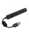 Speedlink SNAPPY SLIM Hub USB 2.0 - 4x - czarny - nr 2