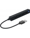 Speedlink SNAPPY SLIM Hub USB 2.0 - 4x - czarny - nr 8