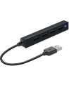 Speedlink SNAPPY SLIM Hub USB 2.0 - 4x - czarny - nr 9
