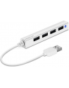 Speedlink SNAPPY SLIM Hub USB 2.0 - 4x - biały - nr 5
