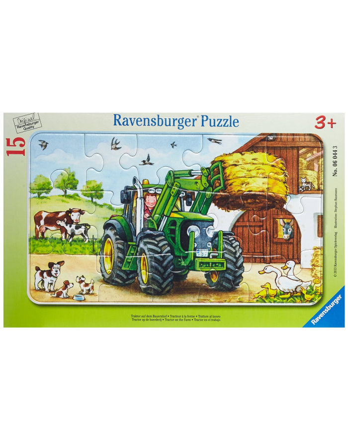 Ravensburger Puzzle Ciągnik roliczy 15 - 060443 główny