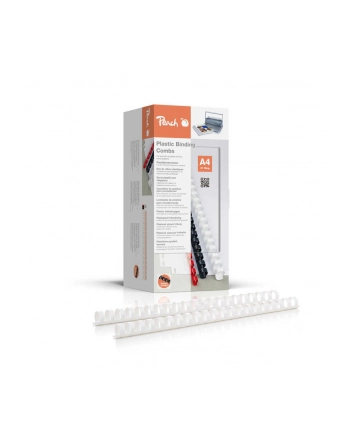 Peach Binding Combs 16mm wh A4 100 pcs nr 1