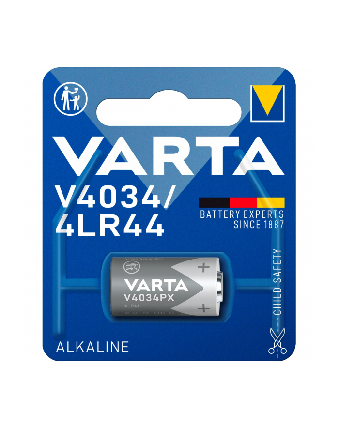 Varta Electronics V4034PX, alkaliczna, 6V główny