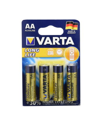 Varta Longlife Extra LR6-AA, alkaliczna, 1.5V, sztuk 4 (4106-101-414)