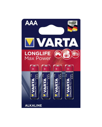 Varta Maxi Tech LR03-AAA, alkaliczna, 1.5V, sztuk 4 (4703-101-404)