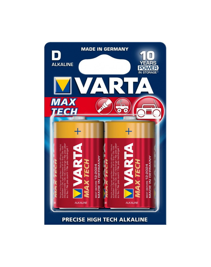 Varta Max Tech (Blister) LR20 D 2szt główny