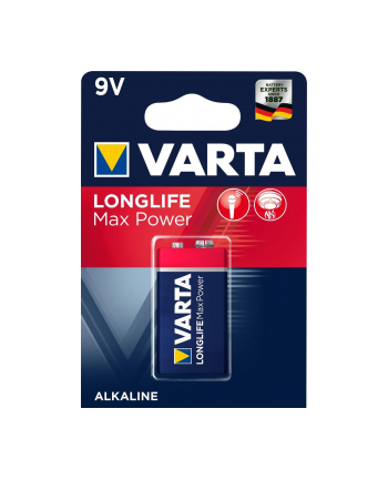 Varta High Energy 6LR61-PP3, alkaliczna, 9V (4922-101-401)