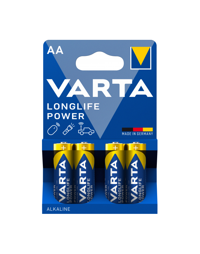 Varta High Energy LR6-AA, alkaliczna, 1.5V, sztuk 4 (4906-101-404) główny