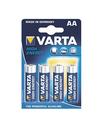 Varta High Energy LR6-AA, alkaliczna, 1.5V, sztuk 4 (4906-101-404)