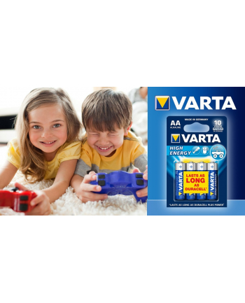 Varta High Energy LR6-AA, alkaliczna, 1.5V, sztuk 8 (4906-121-418)