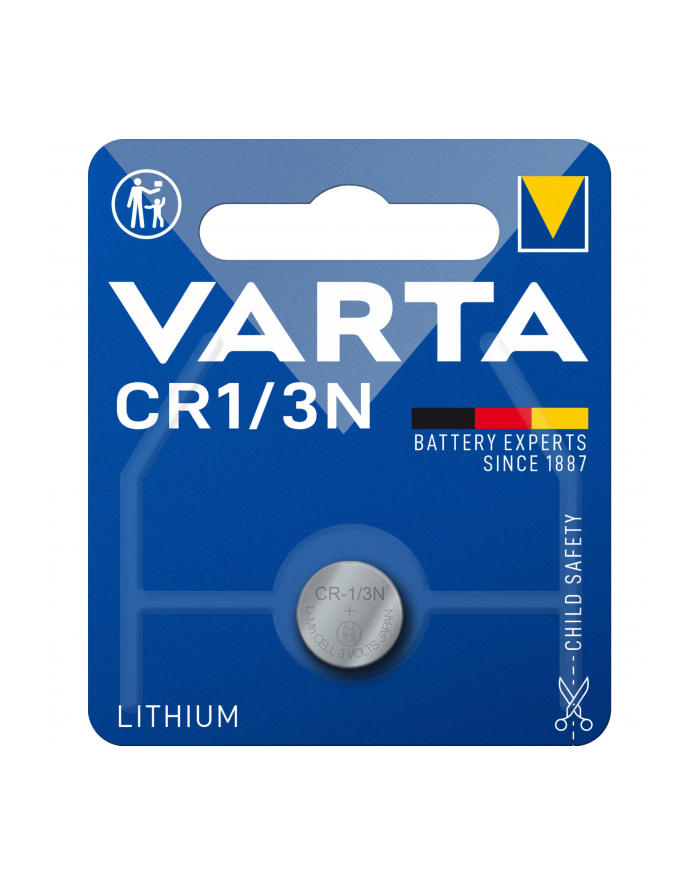 Varta CR1/3N, litowa, 3V (6131-101-401) główny
