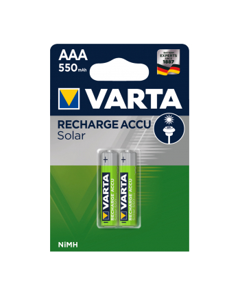 Varta Accu solar Micro AAA Ni-MH 550mAh, sztuk 2 (56733-101-402)