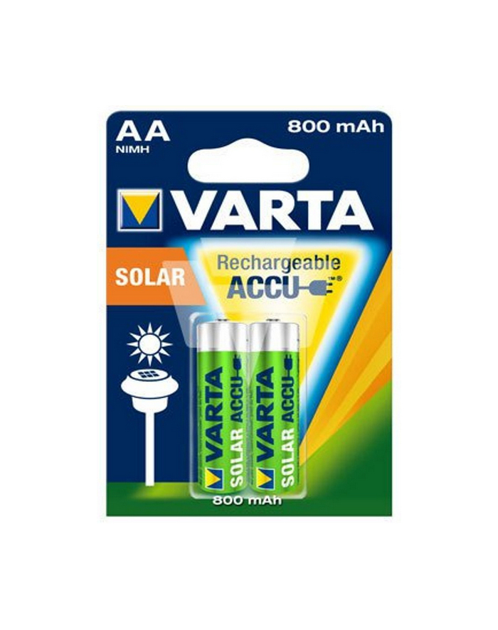 Varta Accu solar Mignon AA Ni-MH 800mAh, sztuk 2 (56736-101-402) główny