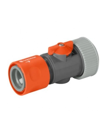 Gardena szybkozłącze z zaworem regulacyjnym 16mm, 19mm (2943)