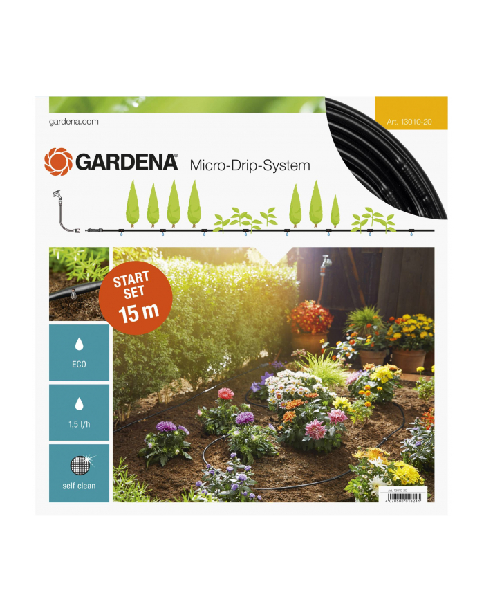 Gardena Micro-Drip-System Pflanzenreihe S zestaw startowy (13010) główny