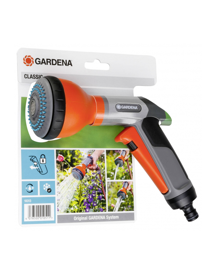 Gardena Classic wielofunkcyjny pistolet zraszający (18313) główny
