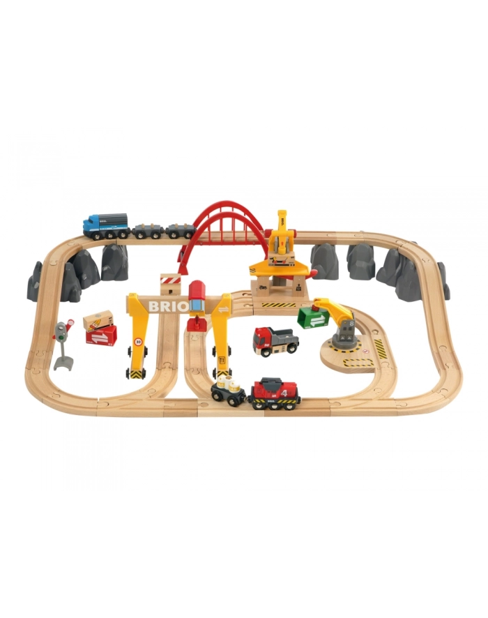 BRIO Cargo Railway Deluxe Set (33097) główny