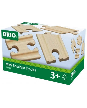 BRIO Mini straight tracks (33333) nr 1