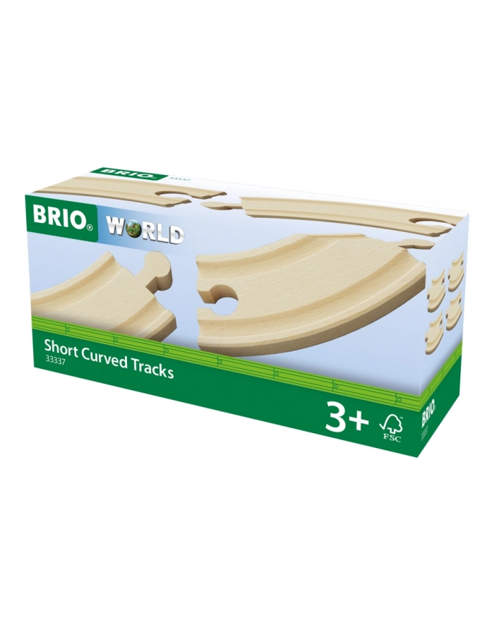 BRIO Short curved tracks (33337) główny