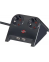 Brennenstuhl Desktop-Power USB-Charger - 2x USB - 1.8m - 2100 mAh - nr 15