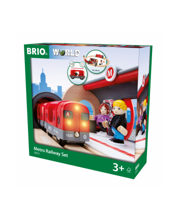 BRIO Metro Railway Set (33513) nr 1