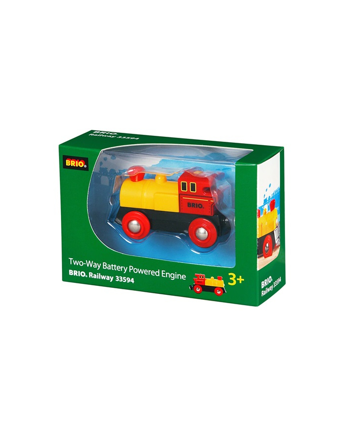 BRIO Two-Way battery Powered Engine Yellow (33594) główny
