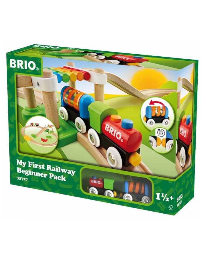 BRIO My First Railway Beginner Pack (33727) główny