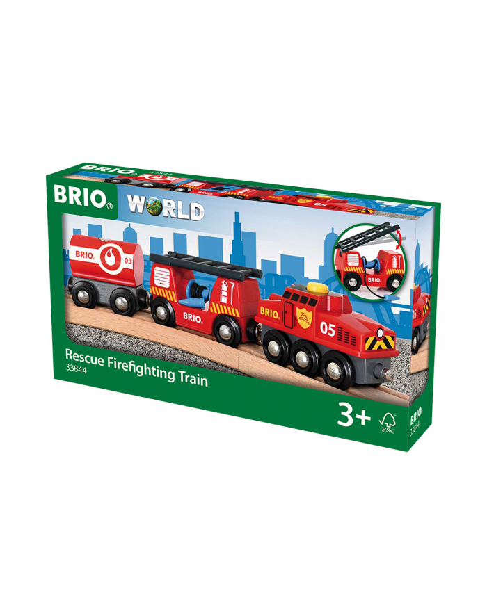 BRIO Light and Sound Fire Engine (33542) główny